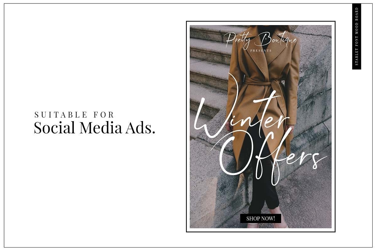 Starlet Script Font + 12 Logos preview 8