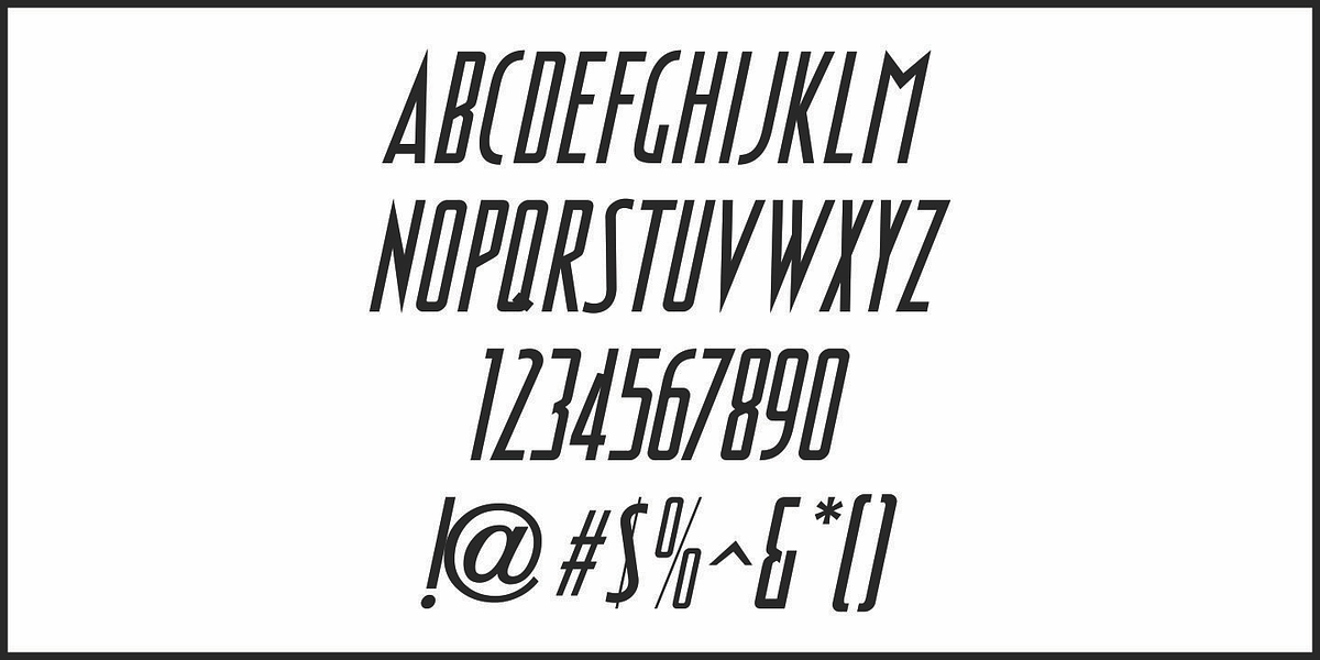 Incarceration JNL, a Sans Serif Font by Jeff Levine Fonts (Photo 5 of 5)