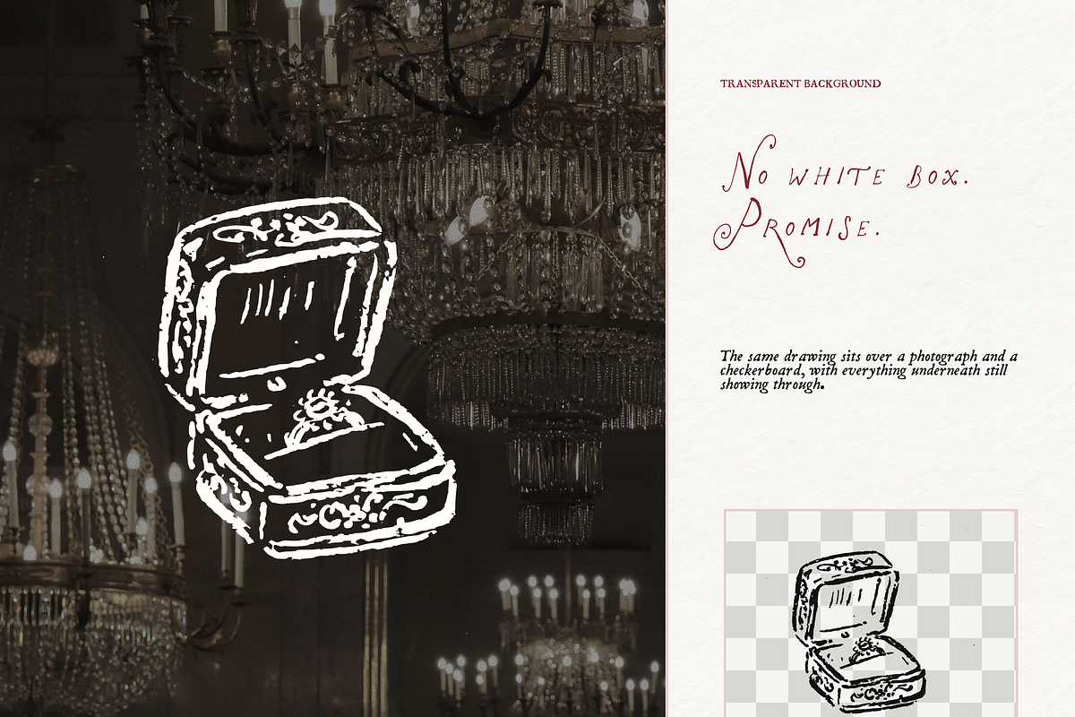 Vintage Jewelry Vector Clipart Set, an Object Illustration by The October Creative (Photo 11 of 13)
