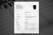 Minimal Creative Resume Pack by Srg, a Resume Template by Srg® (Thumbnail 7 of 11)