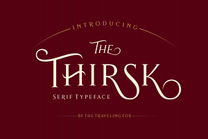 Thirsk - An Elegant Serif