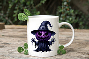 Creepy Character Halloween Pumpkin P, an Illustration by RobertsArt (Thumbnail 7 of 7)