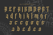 Klaviar Blackletter Font, a Blackletter Font by Idea Studio (Thumbnail 9 of 10)