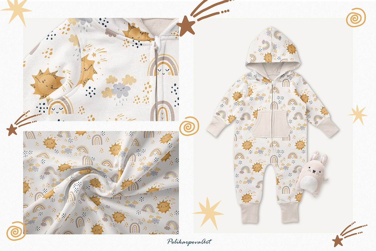 Celestial Nursery. Boho collection, an Animal Illustration by polikarpovaart (Photo 7 of 10)