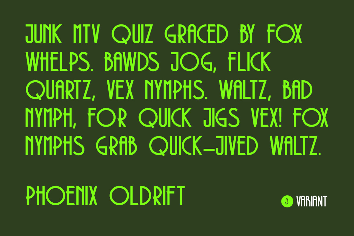 Phoenix Display Font, a Sans Serif Font by Webhance Studio (Photo 7 of 12)