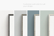 3x4 Ratio - Wooden Frame Mockup, a Print Template by The White Space Co. (Thumbnail 2 of 7)