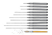 Styles and Brushes BUNDLE!, a Brush Add-On by Side Project (Thumbnail 3 of 10)