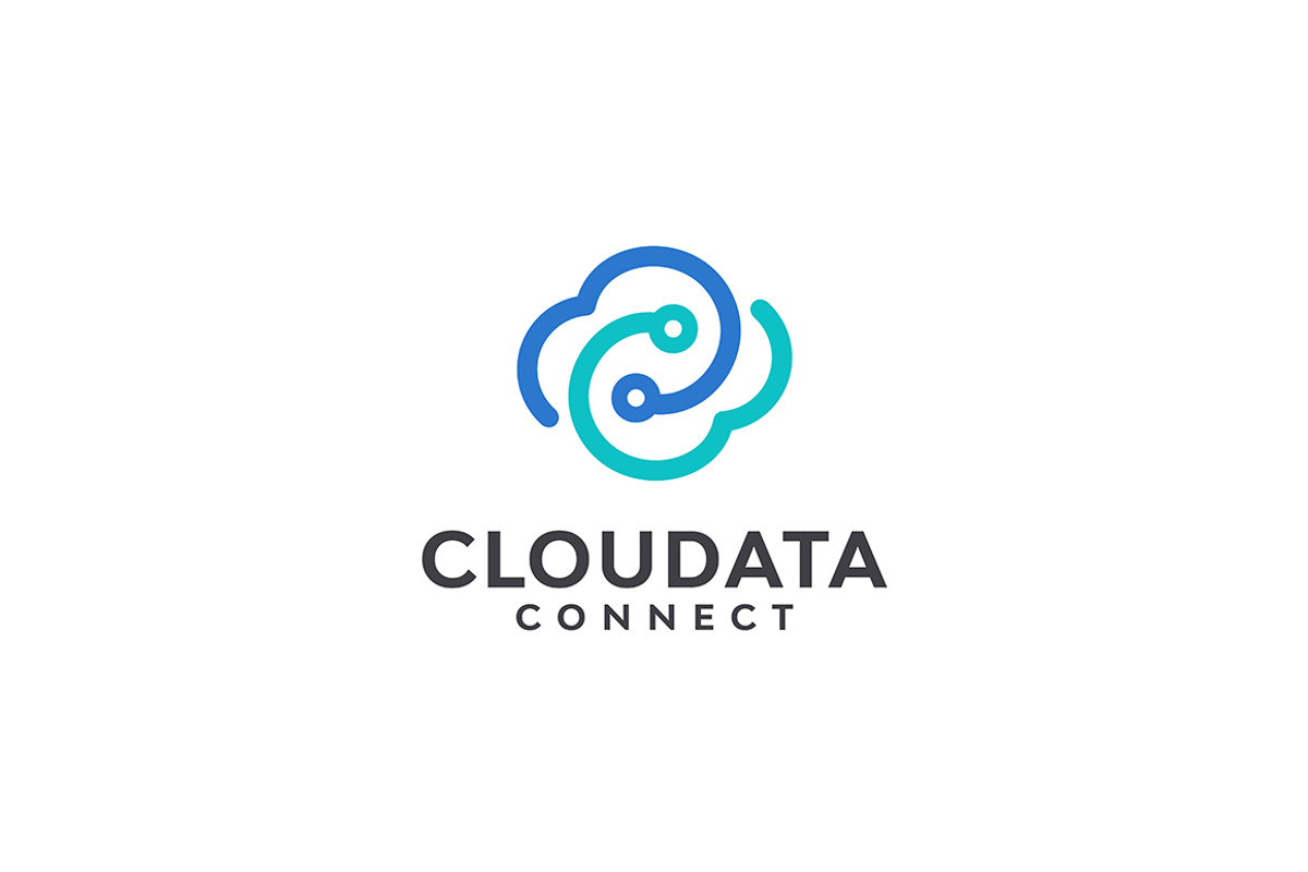 linear cloud logo design, a Templates & Theme by boriman05
