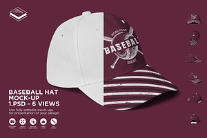 Baseball Hat Mock-up