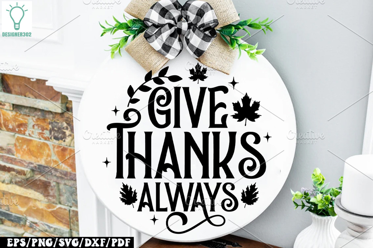 Fall Round Door hanger SVG Bundle, a Graphic by Designer302 (Photo 10 of 23)