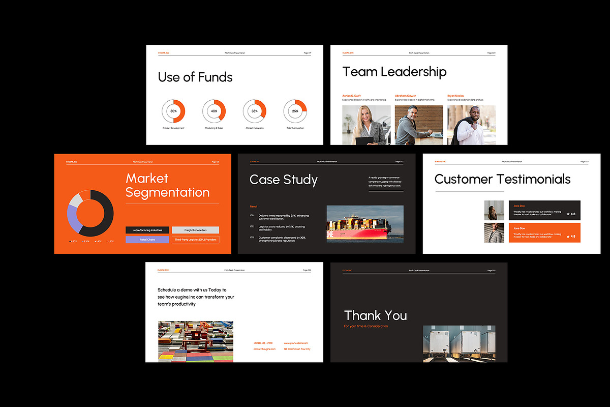 Pitch Deck Powerpoint Bundle Ver 1.0, a Presentation Template by Neermana (Photo 19 of 19)