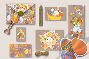 Easter Eggs Clipart, a Seasonal Illustration by LukaJreym (Thumbnail 8 of 9)
