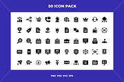 Marketing campaign icons, an Outline Icon by Wencory (Thumbnail 1 of 2)