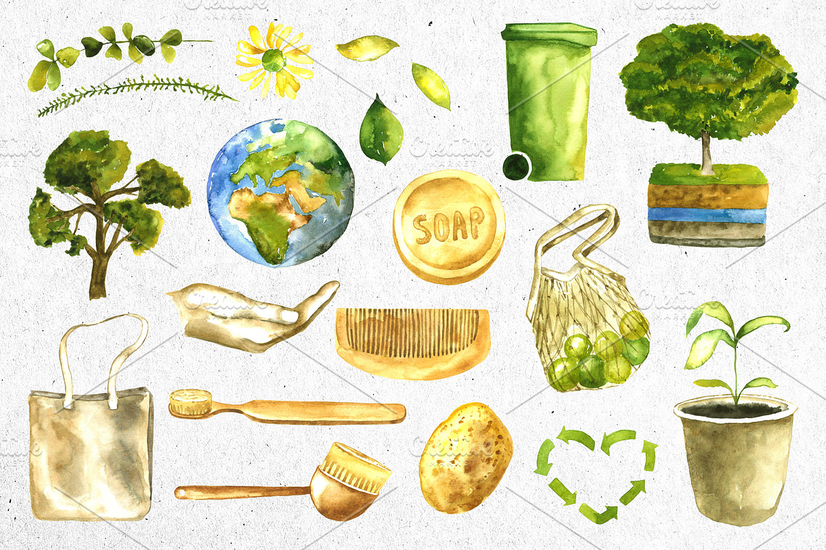 Ecological Sustainability Collection, an Education Illustration by foxsong (Photo 6 of 12)