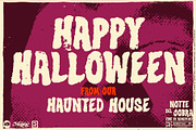 Notte del Cobra - Grindhouse Font, a Sans Serif Font by Remedy667 (Thumbnail 3 of 9)