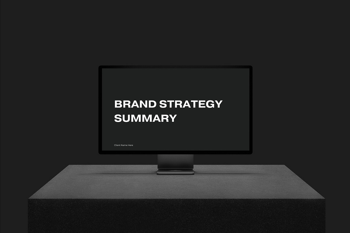 Brand Strategy Summary | Canva, a Branding & Logo Template by KOLLABO Creatives (Photo 1 of 8)