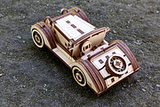 Small Sport Car - Laser Cut File, an Object Graphic by VectorPainter (Thumbnail 11 of 18)