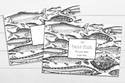 Fish#2 Vector Collection, a Food Illustration by Lubov Illustrations Shop (Thumbnail 11 of 12)