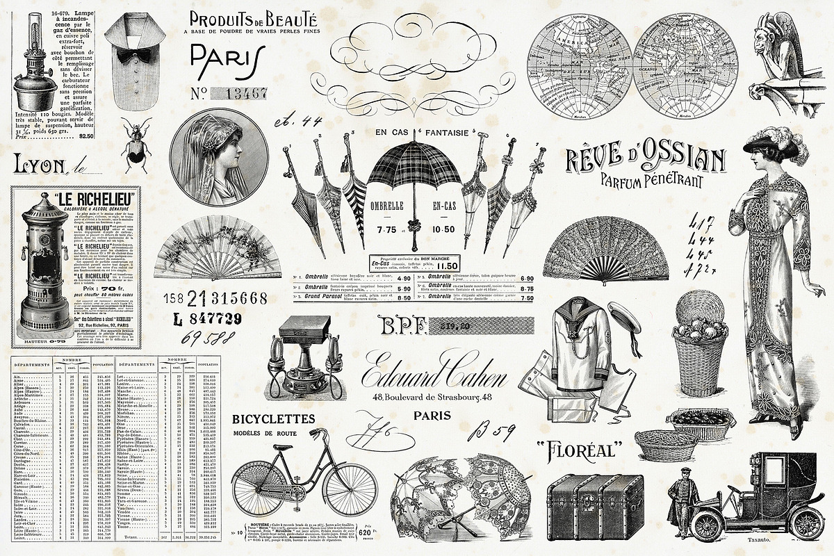 Le Billet Doux - French Collection, an Object Illustration by Anja Kaiser (Photo 8 of 19)