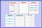 Printable Online Business Planner, a Stationery Template by Shumaya (Thumbnail 5 of 7)