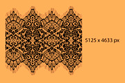 Gothic lace seamless pattern., a Pattern Graphic by Ajuga (Thumbnail 3 of 4)