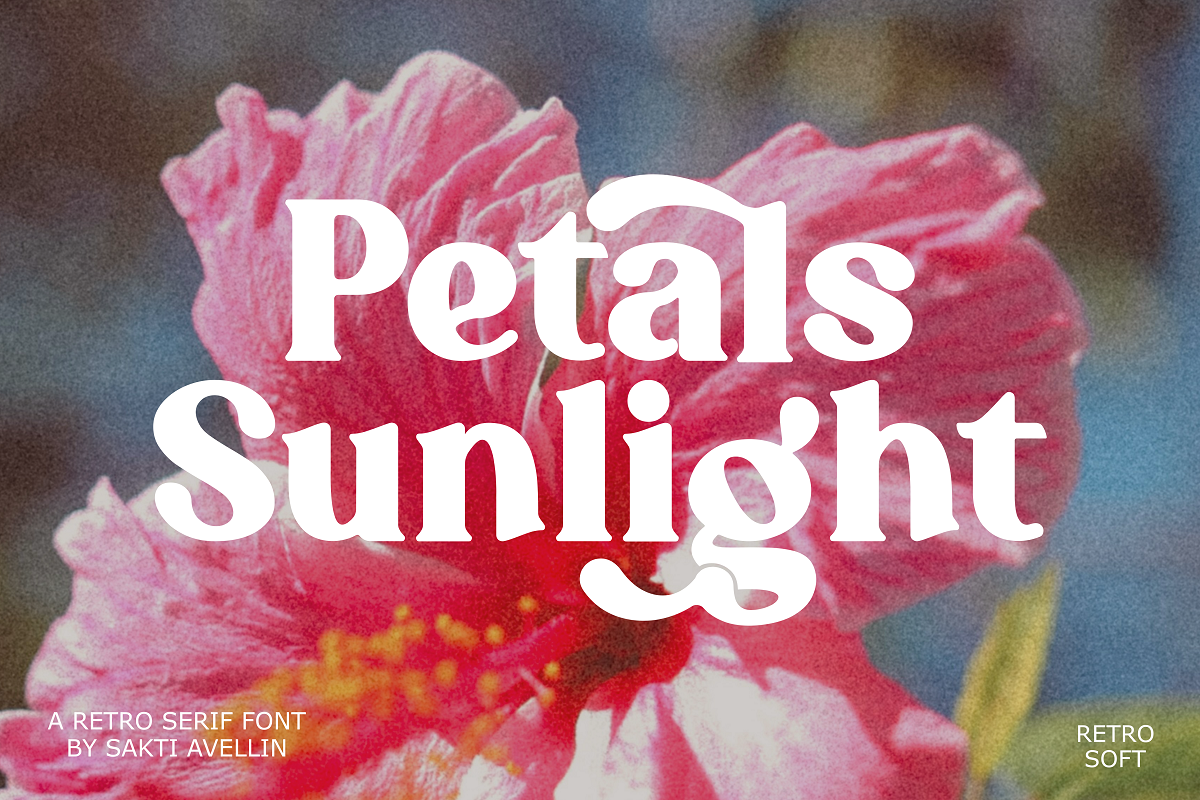Sunday Nineties - Retro Serif Font, a Serif Font by SaktiAvellin (Photo 9 of 10)