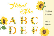 Sunflowers Watercolor Collection, an Illustration by Contes_de_fée (Thumbnail 19 of 21)