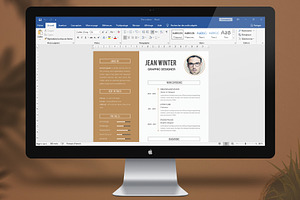 Jean Winter Resume Template