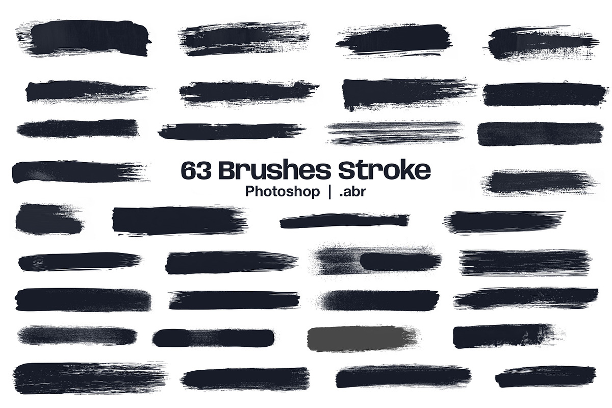 Watercolor Stroke Photoshop Brushes, a Brushes & More by INTENTFX (Photo 1 of 5)