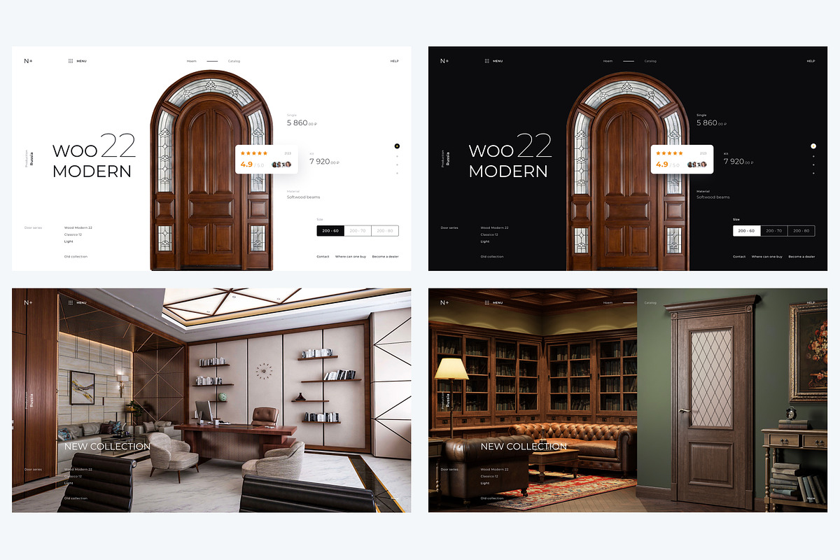 H+ UI Kit, an UI Kit Template by gateprofile (Photo 3 of 11)