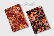 Fall floral seamless pattern, a Pattern Graphic by SirenaArt (Thumbnail 16 of 19)