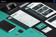 Resume 3, a Resume Template by ikono.me (Thumbnail 6 of 6)