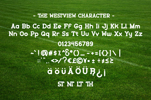 The Westview - Slab Serif Font