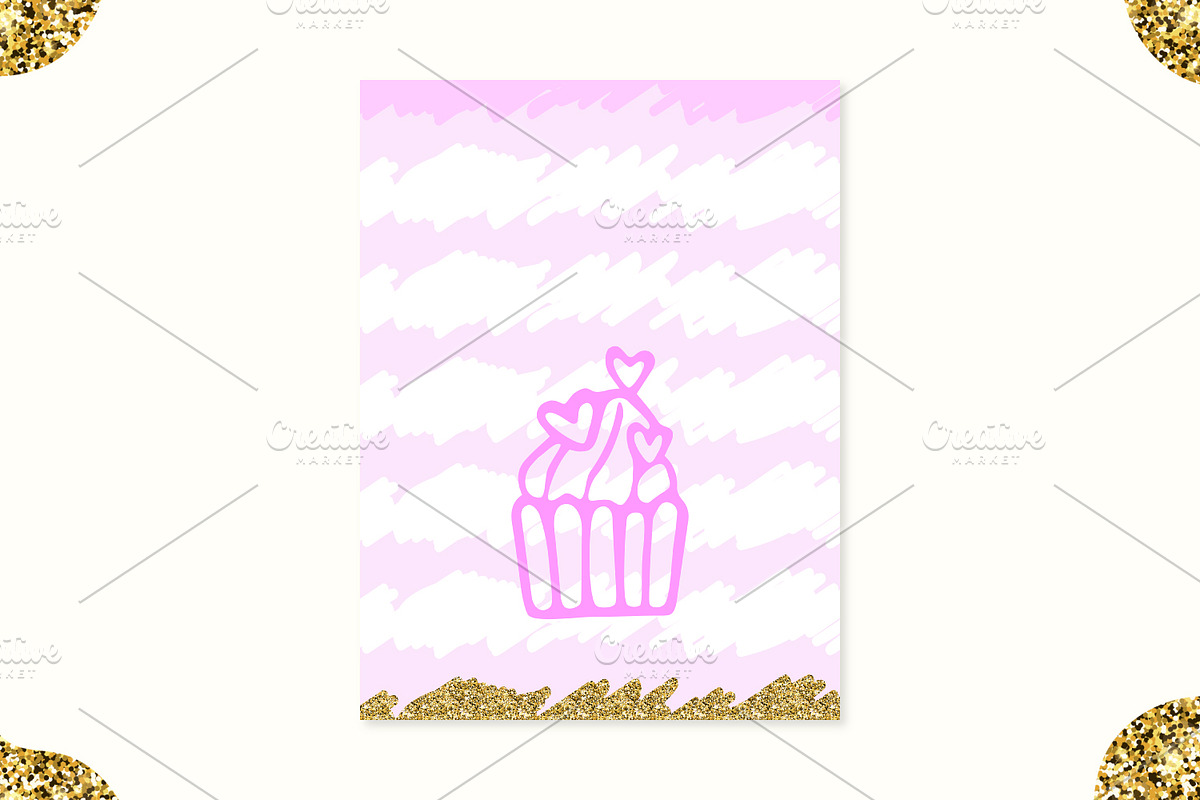 Greeting Card, Invitation, Gift Tag, an Invitation Template by kh_cat (Photo 5 of 8)