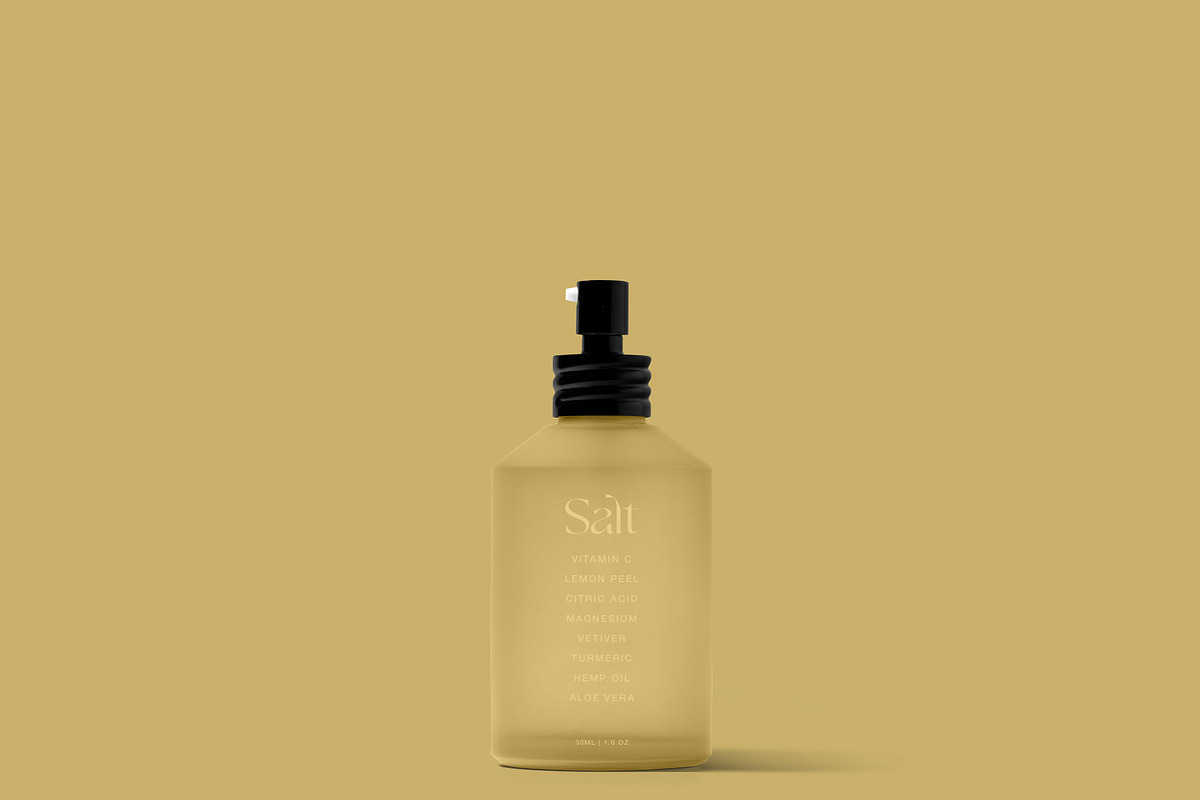 Frosted Spray Bottle Mockup, a Packaging Mockup by Copal (Photo 13 of 14)