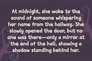 Wrapped Spirit – Cute Spooky Font, a Symbol Font by Huge Dream Studio (Thumbnail 5 of 8)