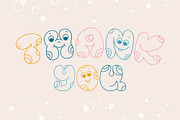 HUMOR playful font family, a Script Font by Anna Zakharchenko (Thumbnail 21 of 21)