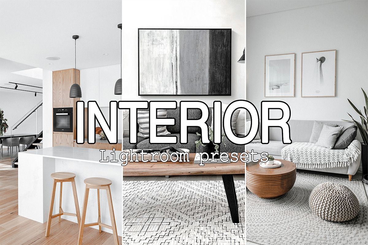 8 Clean Interior Lightroom presets, a Preset Add-On by Presets by Yevhen (Photo 1 of 10)