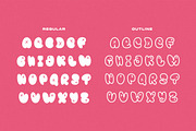 Gumiec Urban - Graffiti Bubble Font, a Slab Serif Font by Imoodev (Thumbnail 4 of 5)
