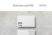Business Card Mockup Template Bundle, a Business Card Template by PrintPixel (Thumbnail 92 of 104)