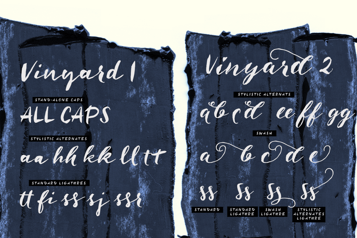 Beaujolais font pair + extras preview 3