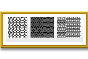 Geometric set of patterns, a Pattern Graphic by RODINA (Thumbnail 2 of 3)