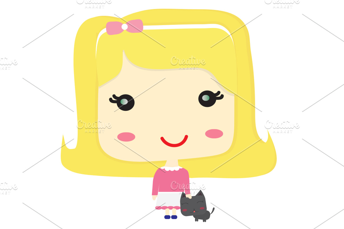 Little Girls Characters, an Illustration by lavinialorena (Photo 4 of 5)