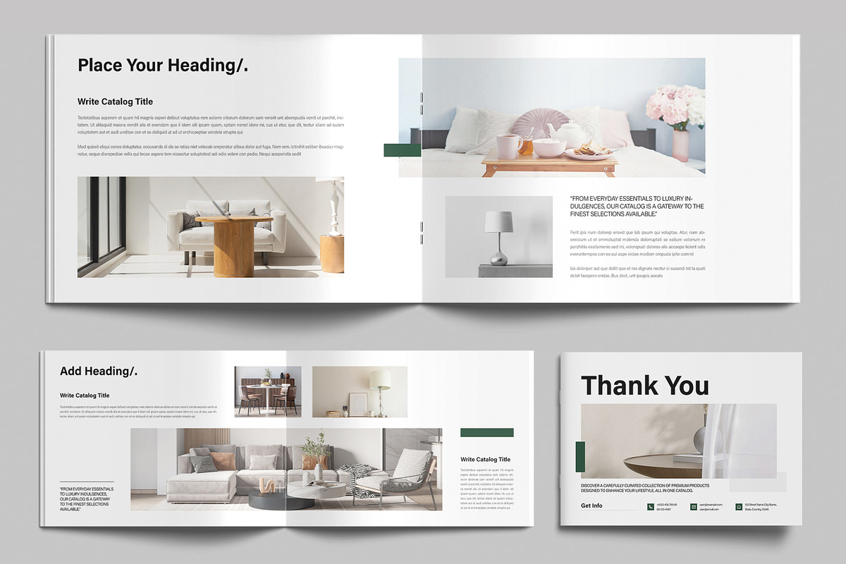Modern Interior Product Catalog, a Brochure Template by MightyDesign (Photo 6 of 9)