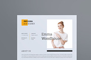 Minimal Resume Layout, a Resume Template by MightyDesign (Thumbnail 4 of 8)