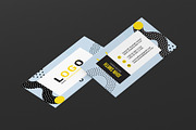 Memphis Business Card, a Business Card Template by ZAAS (Thumbnail 4 of 6)