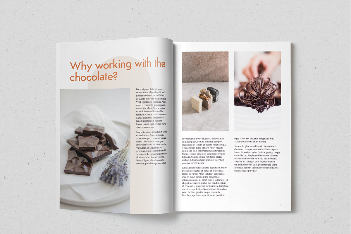 Chocolatier Recipe Book, a Print Template by SonaGeciova (Photo 7 of 25)