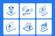 120 Cybersecurity Isometric Bundle, a Duotone Icon by Prosymbols (Thumbnail 11 of 13)