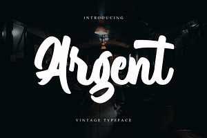 Argent - Vintage Typeface