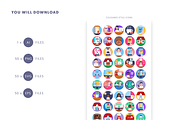 50 Work From Home Icons, an Outline Icon by Dighital (Thumbnail 10 of 10)